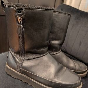 UGG Black Shearling Boots
